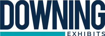 Downing Exhibits Logo